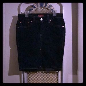 Denim Levi skirt